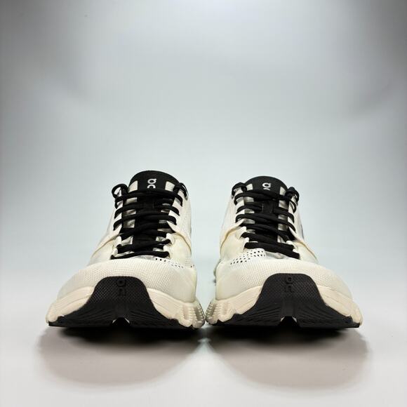On Running Cloud X White Black Lace Up Running Shoes 40.99702 Women's Size 6 - Picture 2 of 10